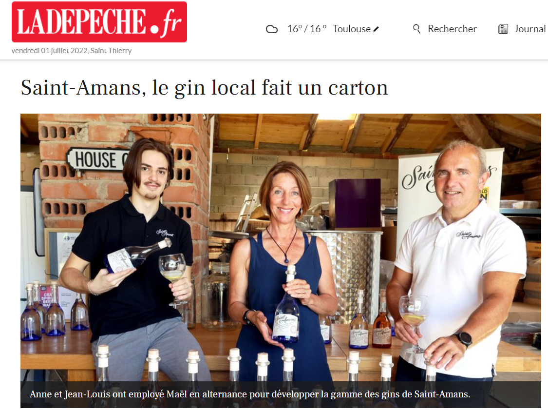 Coffret Découverte Saint Amans Gin