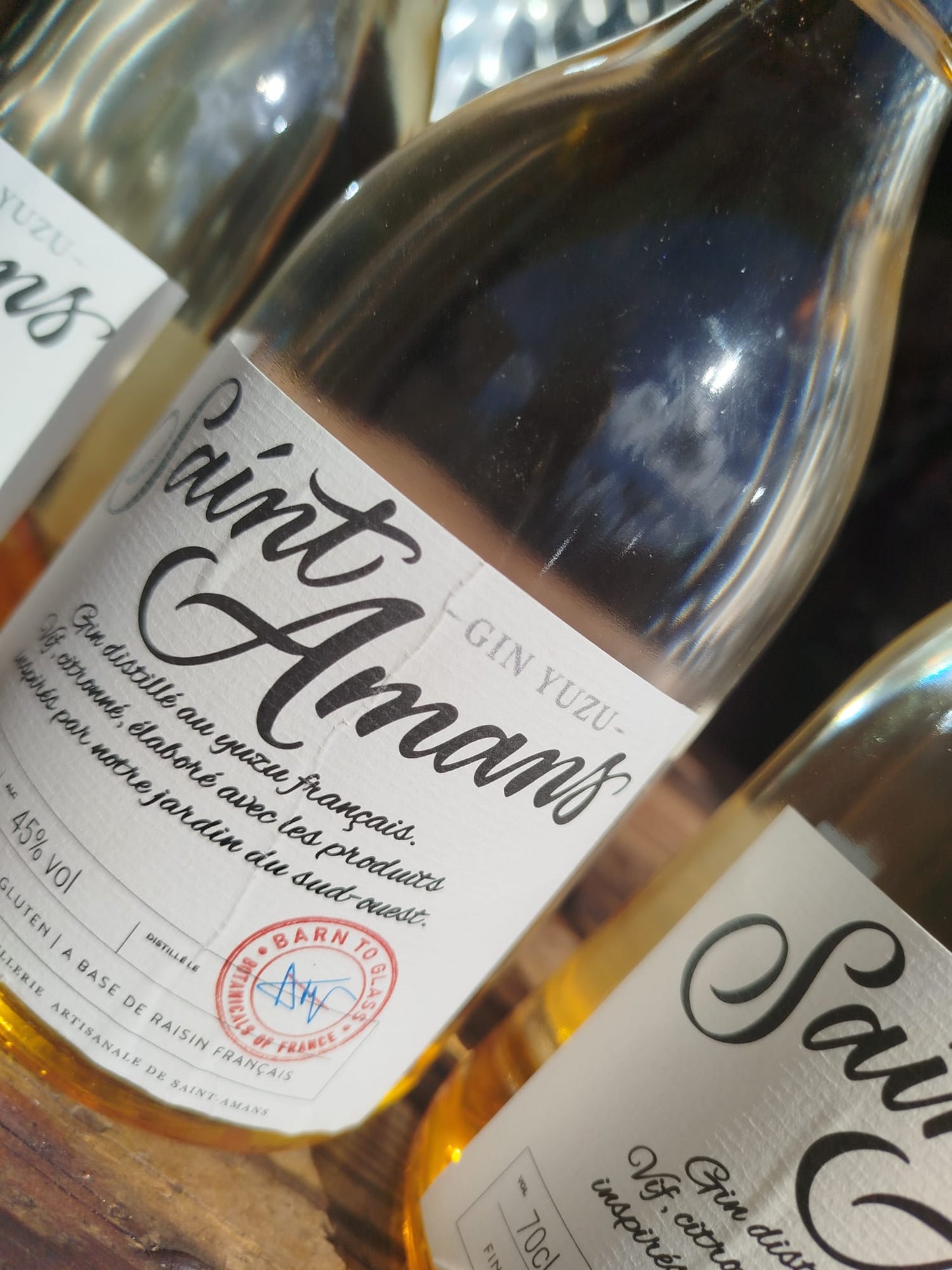 Le Gin Yuzu de Saint Amans