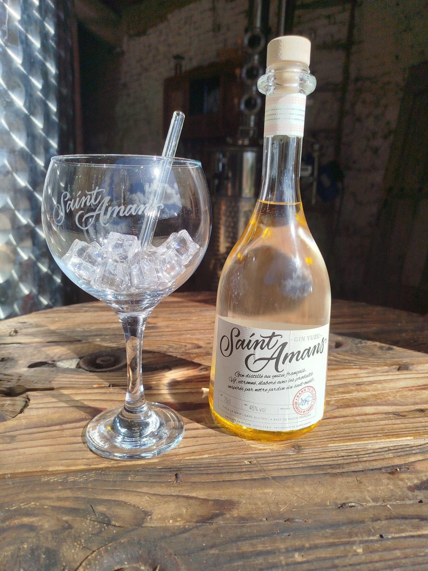 Le Gin Yuzu de Saint Amans