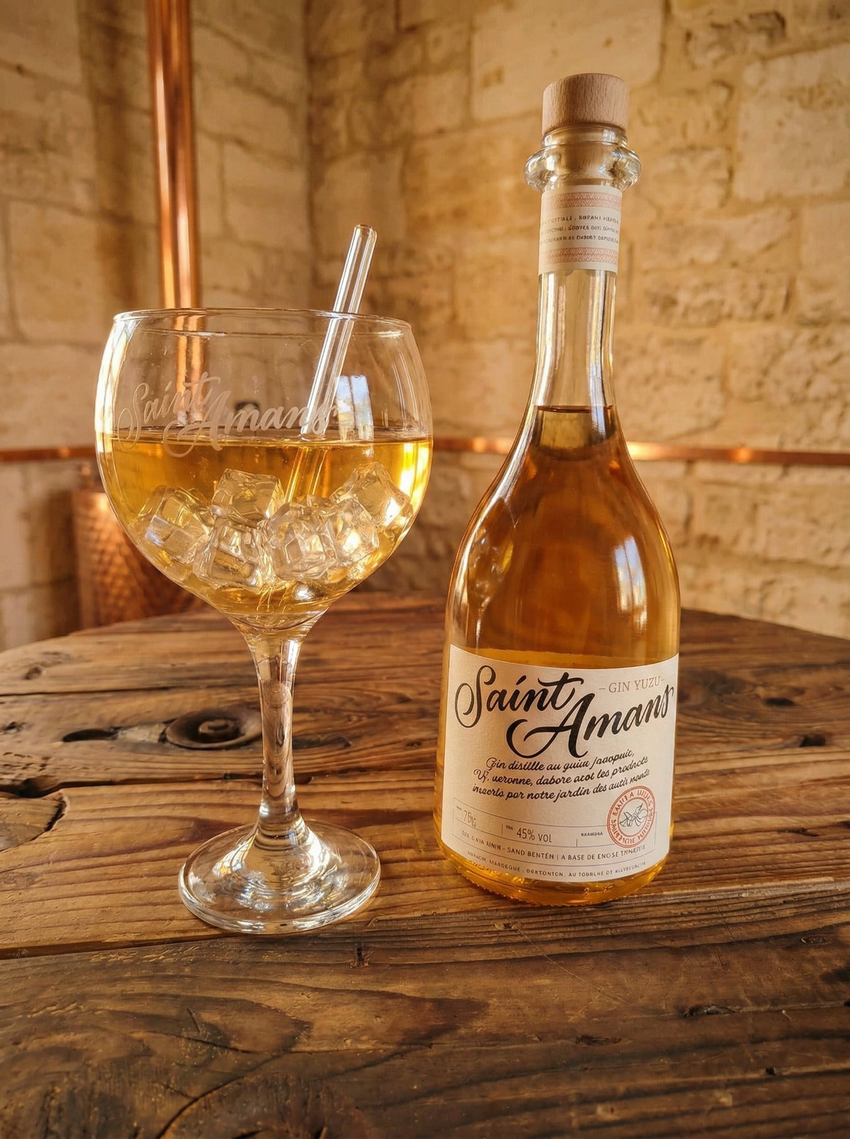 Le Gin Yuzu de Saint Amans