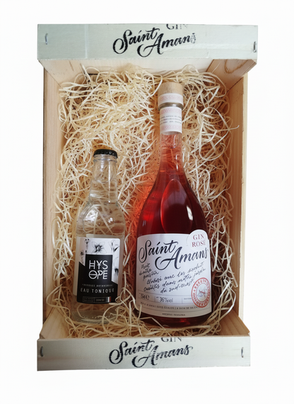 Coffret Cadeau Rosé Pink Gin & Tonic