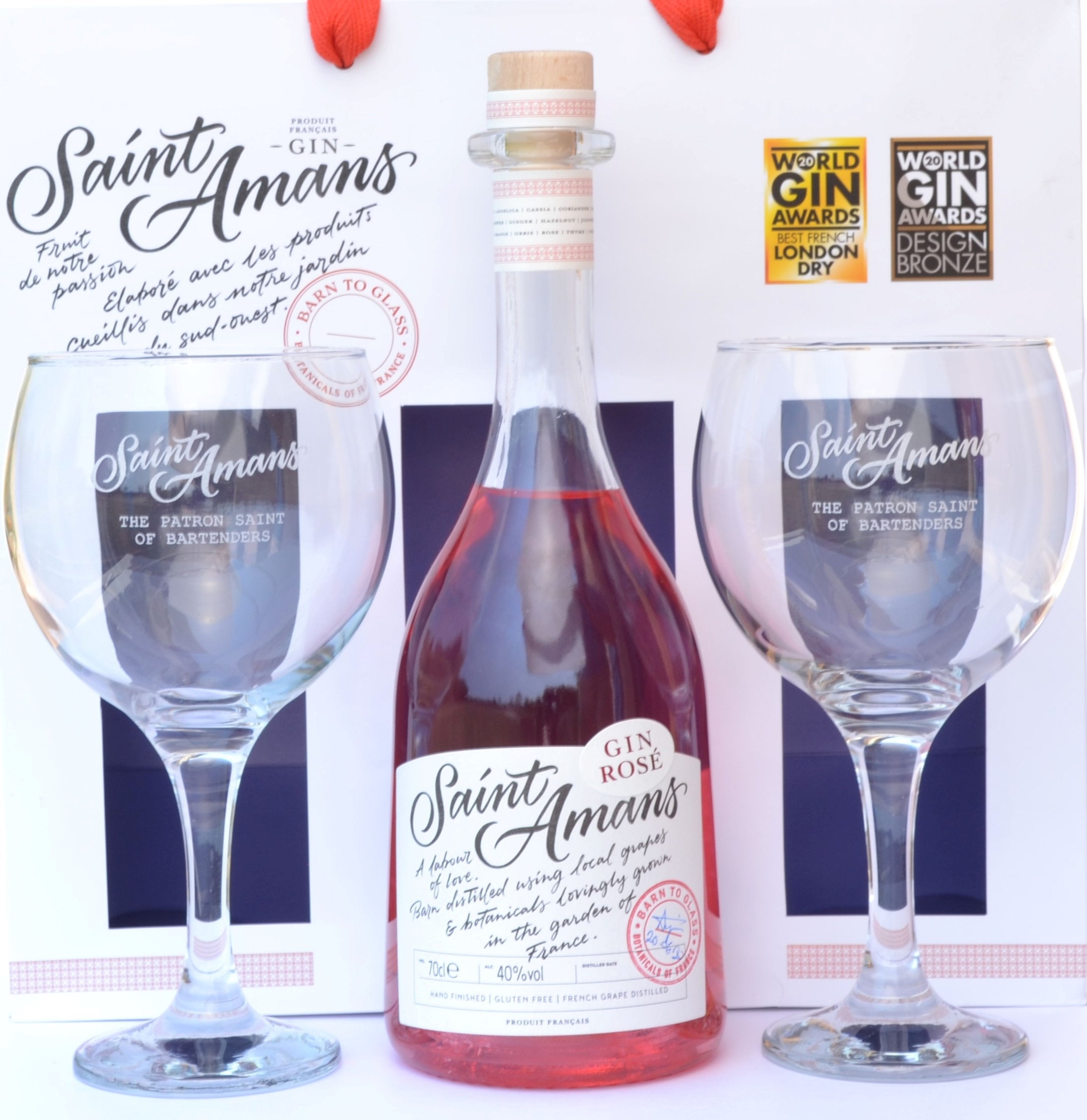 Caisse de 6 x 70 cl bouteilles de gin - Acheter en ligne - Saint Amans –  Saint Amans Gin
